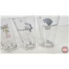Image 8 : Game of Thrones Tumblers (4) Targaryen; Lannister; Baratheon; Stark (Each 5-3/4"H)