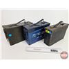 Image 5 : Metal Military Ammo Boxes (3)