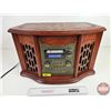 Image 1 : Antique Style Radio & CD/Record/Cassette Player (Modern)