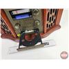 Image 6 : Antique Style Radio & CD/Record/Cassette Player (Modern)