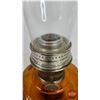 Image 4 : Coal Oil Lamp : Aladdin Amber Glass Lincoln Drape Model 23