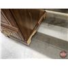 Image 2 : Wooden Lockable Roll Top Desk (w/Key & Hidden Compartment)