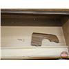 Image 6 : Wooden Lockable Roll Top Desk (w/Key & Hidden Compartment)