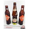 Image 1 : Orange Crush Bottles (Brown) (2) & Canada Dry Ginger Beer Bottle (Brown)
