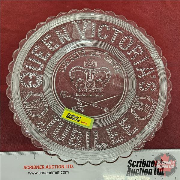 Royalty Collector Plate : Queen Victoria Jubilee 1837-1887