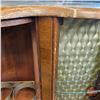 Image 7 : Lighted Art Deco Cocktail Cabinet w/Spinning Bottle Server & Martini Mirror Pattern