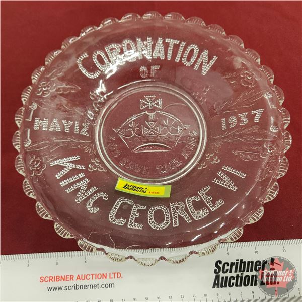 Royalty Collector Dish : King George VI Coronation May 12th 1937
