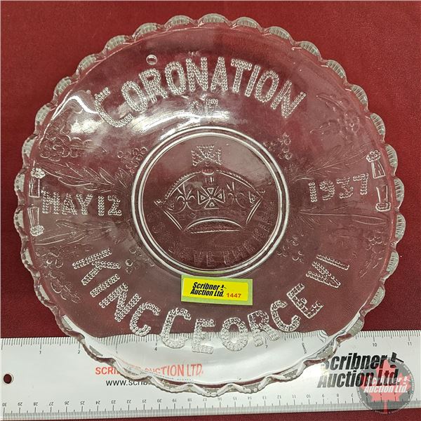 Royalty Collector Bowl : King George VI Coronation May 12th 1937