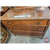 Image 3 : Art Deco Octagon Mirror Dresser (3 Drawer)