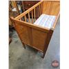 Image 2 : Wooden Doll Crib