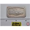 Image 1 : Silver Bullion Bar : Madison Mint : The Stagecoach  (Fine Silver .999 : One Ounce) (GST Exempt)