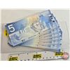 Image 6 : Canada $5 Bills 2002 (31 Consecutive) : Jenkins/Dodge #HNY0252000 - 0252030 (See Lot #506 : Close Se