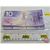 Image 2 : Canada $10 Bills 2001 (50 Consecutive) : Jenkins/Dodge #BEN7891850 - 7891899 (See Pics for Varieties
