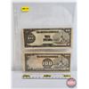 Image 1 : Japanese Government Pesos (2): 10 Pesos & 100 Pesos : War Time (See Pics for Varieties, Conditions, 