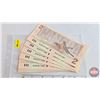 Image 4 : Canada $2 Bills 1986 (14 Consecutive) : Thiessen/Crow #BUW7577475 - 7577489 (See Lot #'s : 526-527-5