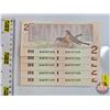 Image 1 : Canada $2 Bills 1986 (5 Consecutive) : Thiessen/Crow #BUW7577495 - 7577499 (See Lot #'s : 526-527-52