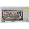 Image 1 : Canada $100 Bill 1954 : Beattie/Coyne #AJ6649593 (See Pics for Varieties, Conditions, Serial Numbers