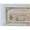 Image 5 : Canada $100 Bill 1954 : Beattie/Coyne #AJ6649593 (See Pics for Varieties, Conditions, Serial Numbers