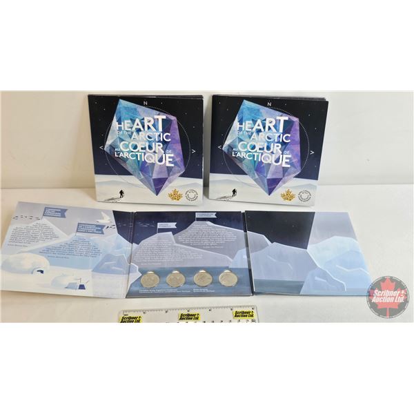 Heart of the Arctic RCM Collector Cards (3): with 8 Coins Total