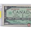 Image 2 : Canada $1 Bill 1967 *Replacement : Beattie/Rasminsky # *BM1592348
