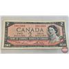 Image 4 : Canada $2 Bills 1954 (3) :  - Lawson/Bouey #VG8096277 - Bouey/Rasminsky #LG0864010 - Lawson/Bouey #S
