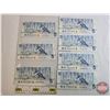 Image 4 : Canada $5 Bills 1986 (7) :  - Thiessen/Crow #EPV0183616 - Crow/Bouey #ENU1000120 - Thiessen/Crow #FN