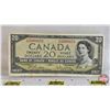 Image 4 : Canada $20 Bills 1954 (3): - Beattie/Rasminsky #DW1195436 - Beattie/Coyne #FE3146184 - Beattie/Rasmi
