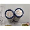 Image 2 : Canada Five Cent Rolls (2) : 1945-2005 (Original Rolls) (NOTE: Rolls not opened by the Auction Compa