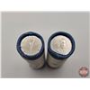 Image 2 : Canada Five Cent Rolls (2) : 1945-2005 (Original Rolls) (NOTE: Rolls not opened by the Auction Compa