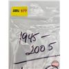 Image 5 : Canada Five Cent Rolls (2) : 1945-2005 (Original Rolls) (NOTE: Rolls not opened by the Auction Compa