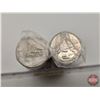 Image 3 : Canada Five Cent Rolls (2) : 1867-2017 (Original Rolls) (NOTE: Rolls not opened by the Auction Compa