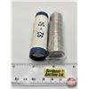 Image 4 : Canada Five Cent Rolls (2) : 1867-2017 & 1945-2005 (Original Rolls) (NOTE: Rolls not opened by the A