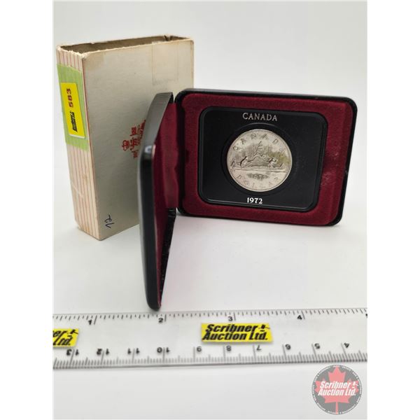RCM Canada 1972 Dollar : Black Case