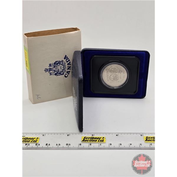 RCM Canada Winnipeg 1874-1974 Dollar : Blue Case