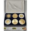 Image 1 : National Collector's Mint : America's Rare Gold Coin Tribute Proof Collection : 6-Coin Set ~ 1849 Do
