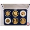 Image 2 : National Collector's Mint : America's Rare Gold Coin Tribute Proof Collection : 6-Coin Set ~ 1849 Do