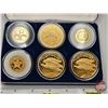 Image 4 : National Collector's Mint : America's Rare Gold Coin Tribute Proof Collection : 6-Coin Set ~ 1849 Do