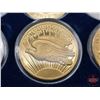 Image 6 : National Collector's Mint : America's Rare Gold Coin Tribute Proof Collection : 6-Coin Set ~ 1849 Do