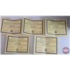 Image 7 : National Collector's Mint : America's Rare Gold Coin Tribute Proof Collection : 6-Coin Set ~ 1849 Do