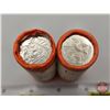 Image 2 : Canada Twenty Five Cent Rolls (2) : - 2005P VETERAN - 2005P SASKATCHEWAN (Original Rolls) (NOTE: Rol