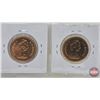 Image 7 : Canada Coins (4) :  - Twenty Five Cent (2) : 1979; 1981 - Fifty Cent (2) : 1978; 1979 (Consignor Tag