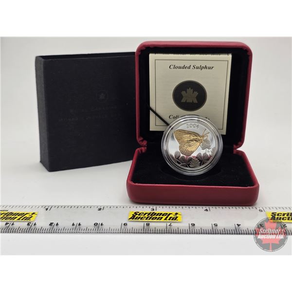 RCM Canada 2004 Butterfly Collection : Clouded Sulphur (COA #08170 : 92.5%)