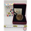 Image 1 : RCM Canada 2015 : 50-Cent Gold-Plated Coin : Toronto 2015 Pan Am Games : Celebrating Excellence (COA
