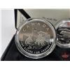 Image 3 : RCM Canada 2004 Fine Silver 4-Coin Set : The Arctic Fox One Ounce ; 1/2 Ounce 1/4 Ounce; 1/10 Ounce 