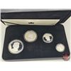 Image 7 : RCM Canada 2004 Fine Silver 4-Coin Set : The Arctic Fox One Ounce ; 1/2 Ounce 1/4 Ounce; 1/10 Ounce 