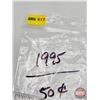 Image 5 : Canada Fifty Cent Roll 1995 (Original Roll) (NOTE: Rolls not opened by the Auction Company, so quant