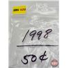 Image 5 : Canada Fifty Cent Roll 1998 (Original Roll) (NOTE: Rolls not opened by the Auction Company, so quant