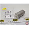 Image 1 : Canada Fifty Cent Roll 1999 (Original Roll) (NOTE: Rolls not opened by the Auction Company, so quant