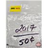 Image 5 : Canada Fifty Cent Roll 1867-2017 : Canada 150 (Original Roll) (NOTE: Rolls not opened by the Auction