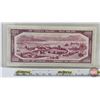 Image 4 : Canada $1000 Bill 1954 : Lawson/Bouey #AK0432802 (See Lot #627 : Close Serial Number) (See Pics for 